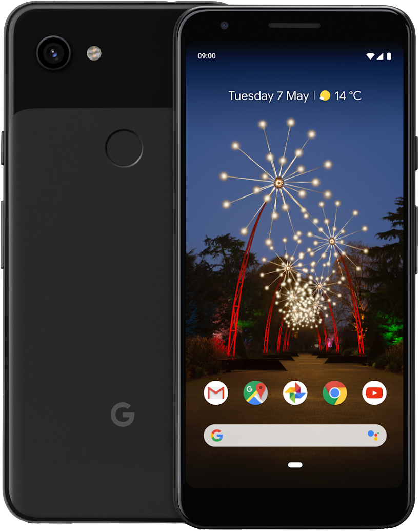 Google Pixel 3A Dual-SIM schwarz - Ohne Vertrag