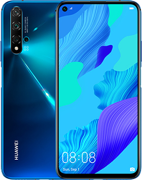 Huawei Nova 5T Dual-SIM 128 GB blau - Ohne Vertrag