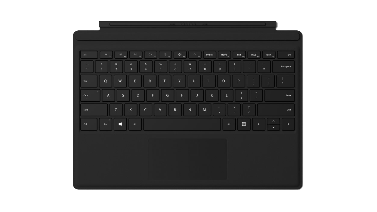 Microsoft Surface Pro X Keyboard (DE) Tastatur schwarz - Ohne Vertrag
