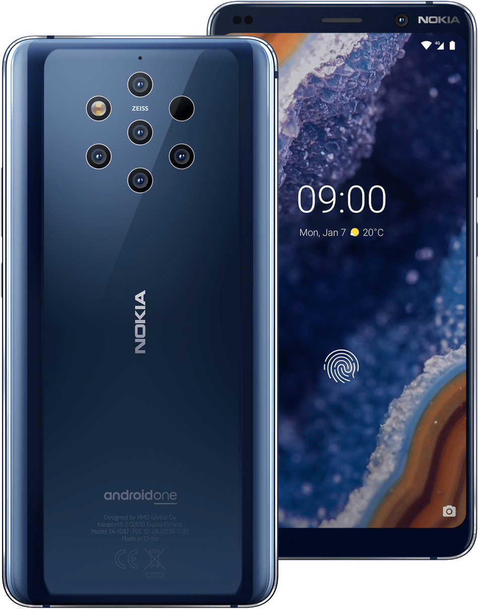 Nokia 9 PureView Dual-SIM blau - Ohne Vertrag