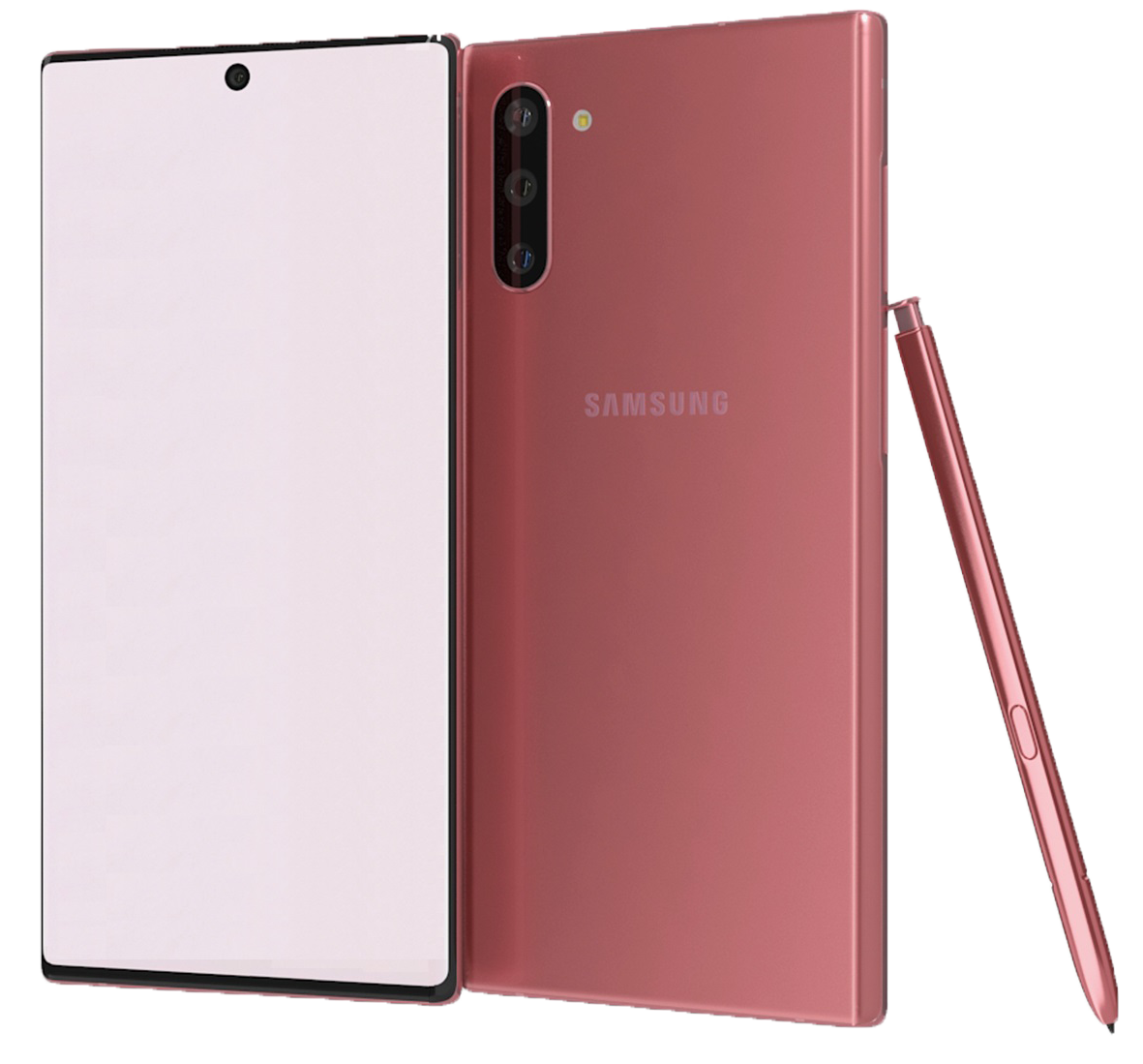 Samsung Galaxy Note 10 Dual-SIM pink - Ohne Vertrag