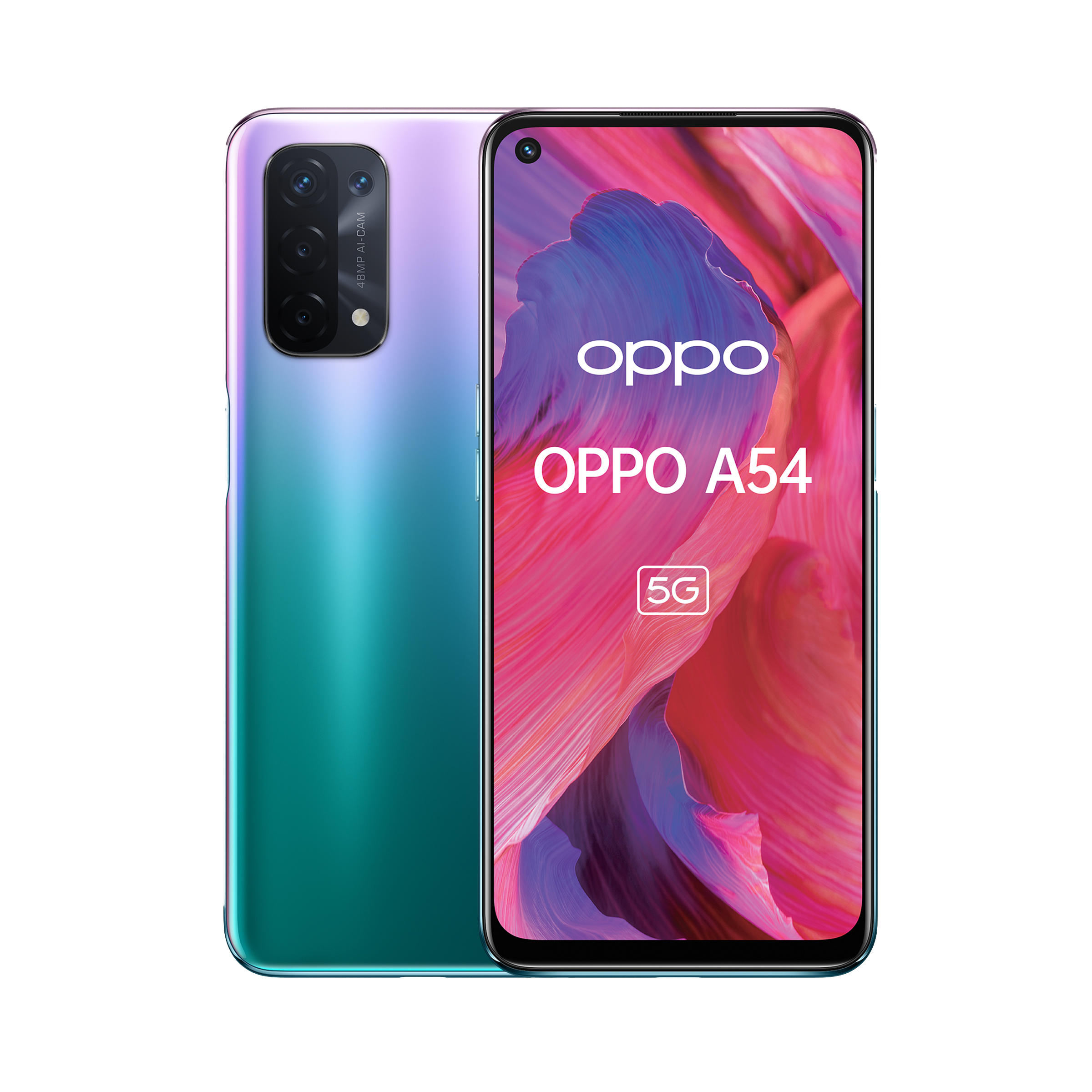OPPO A54 5G Dual-SIM lila - Onhe Vertrag