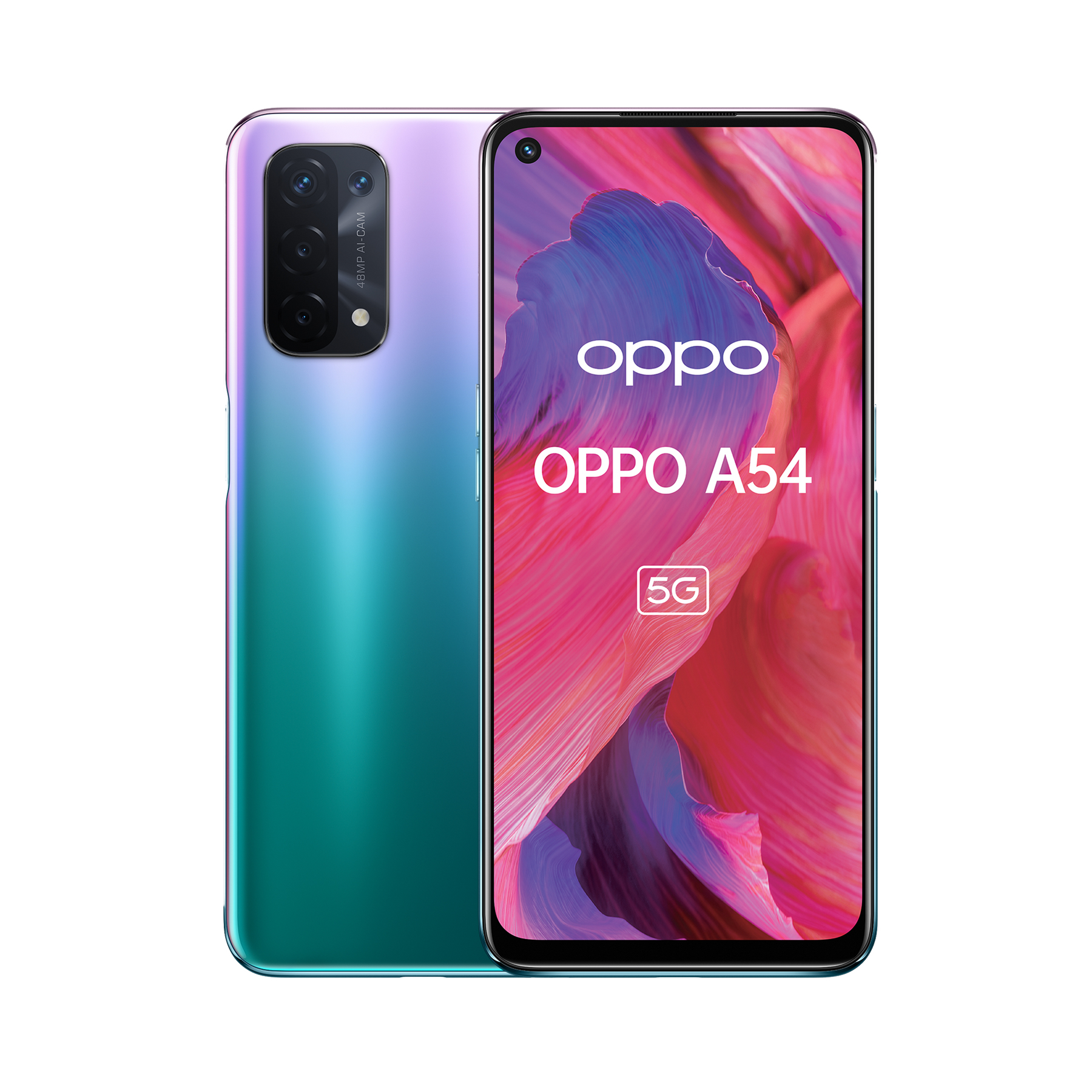 OPPO A54 5G Dual-SIM lila - Onhe Vertrag