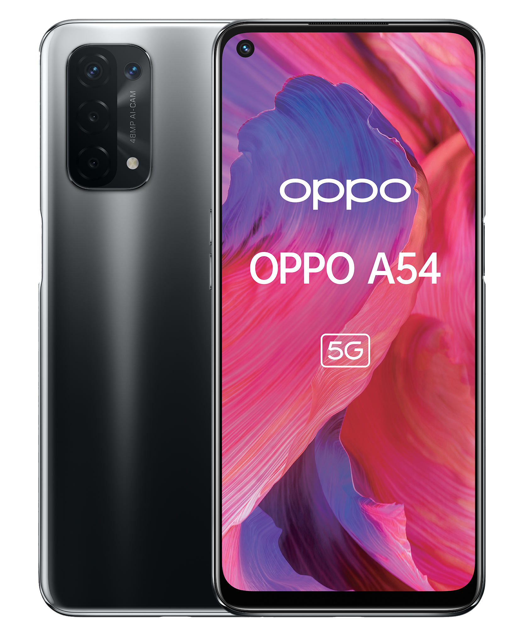 OPPO A54 5G Dual-SIM schwarz - Onhe Vertrag