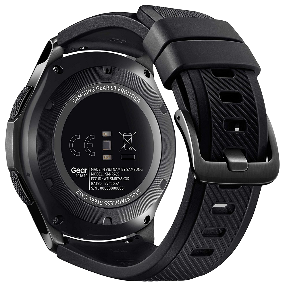 Samsung SM-R760 Gear S3 Frontier Smartwatch schwarz - Ohne Vertrag