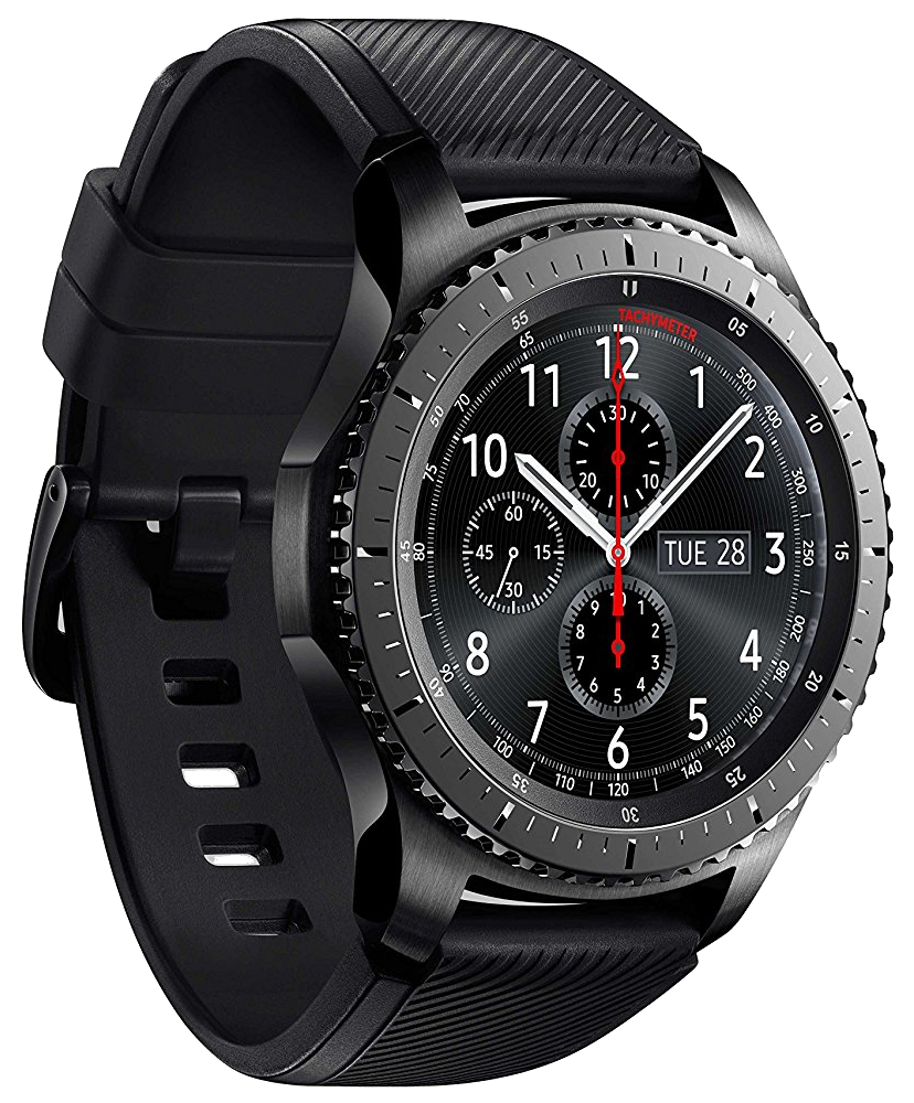Samsung SM-R760 Gear S3 Frontier Smartwatch schwarz - Ohne Vertrag