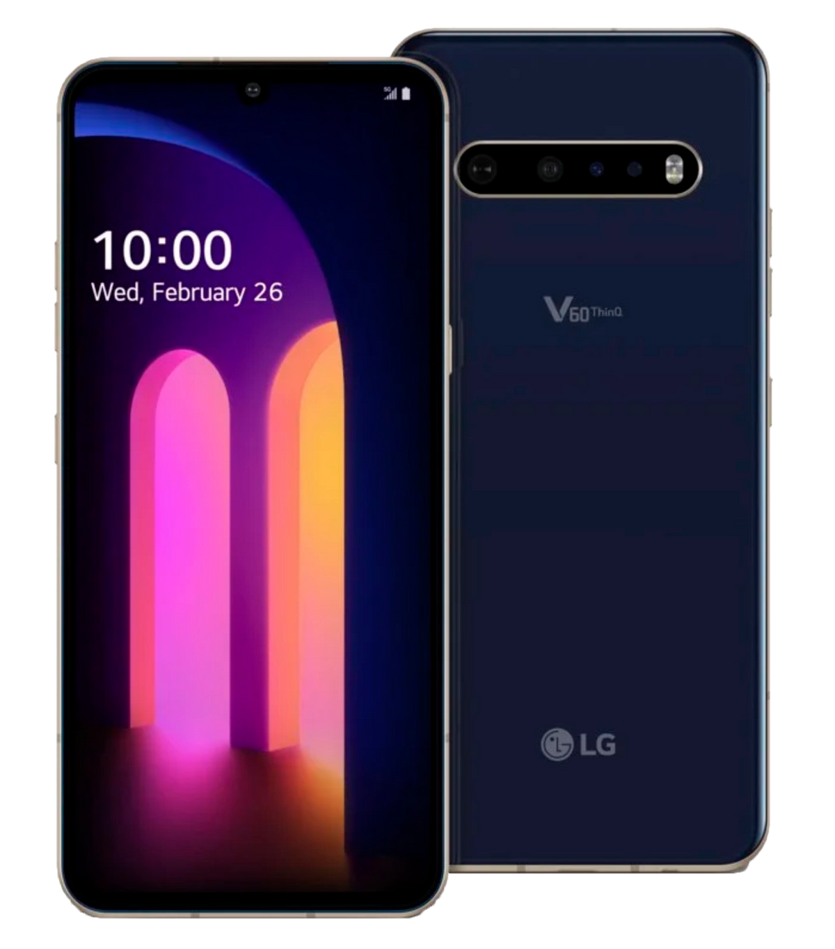 LG V60 ThinQ 5G SingleScreen blau - Ohne Vertrag