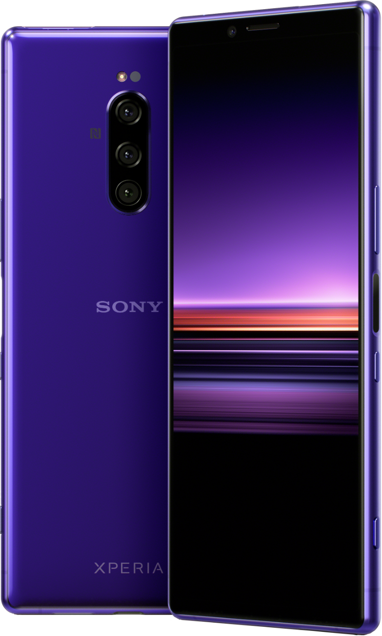 Sony Xperia 1 Single SIM lila - Ohne Vertrag