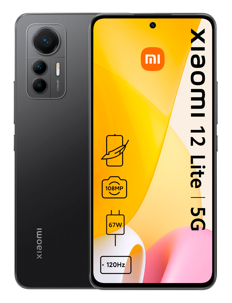 Xiaomi 12 Lite 5G Dual-SIM schwarz - Ohne Vertrag 