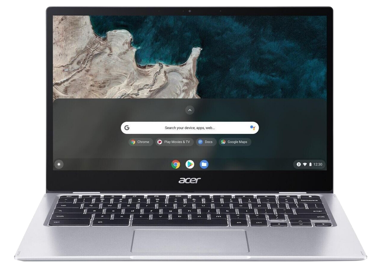 Acer Chromebook Spin 513 CP513-1HL-S00A 13.3" Snapdragon 7c 8/128 GB Chrome OS QWERTY silber