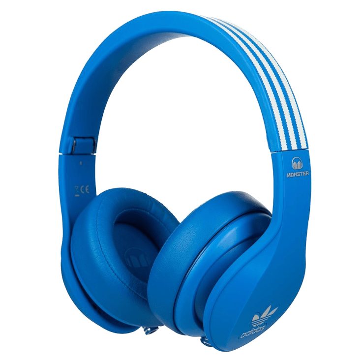 Monster Adidas Over-Ear Kopfhöhrer blau - Ohne Vertrag