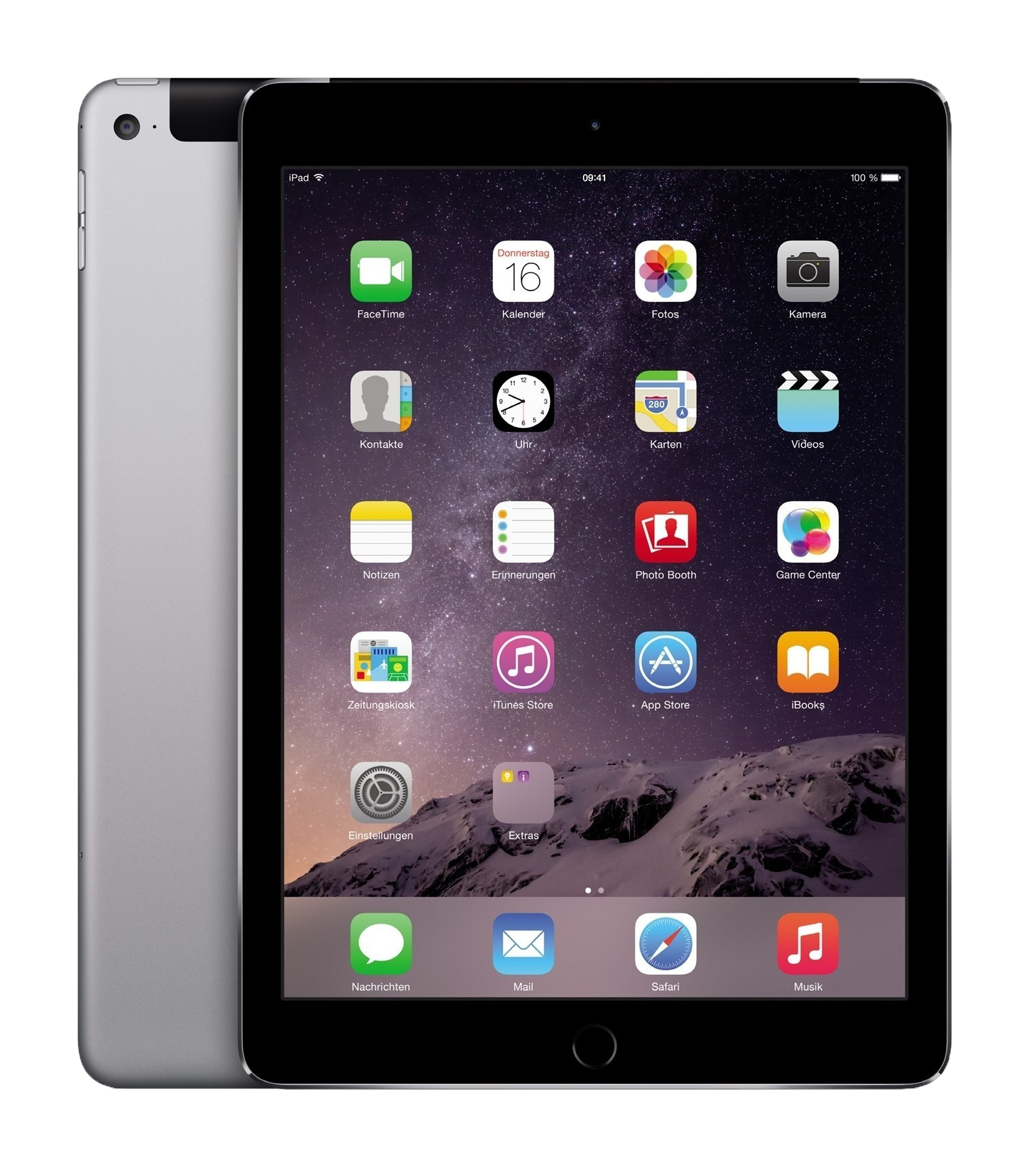 Apple iPad Air 2 LTE Spacegrau - Ohne Vertrag
