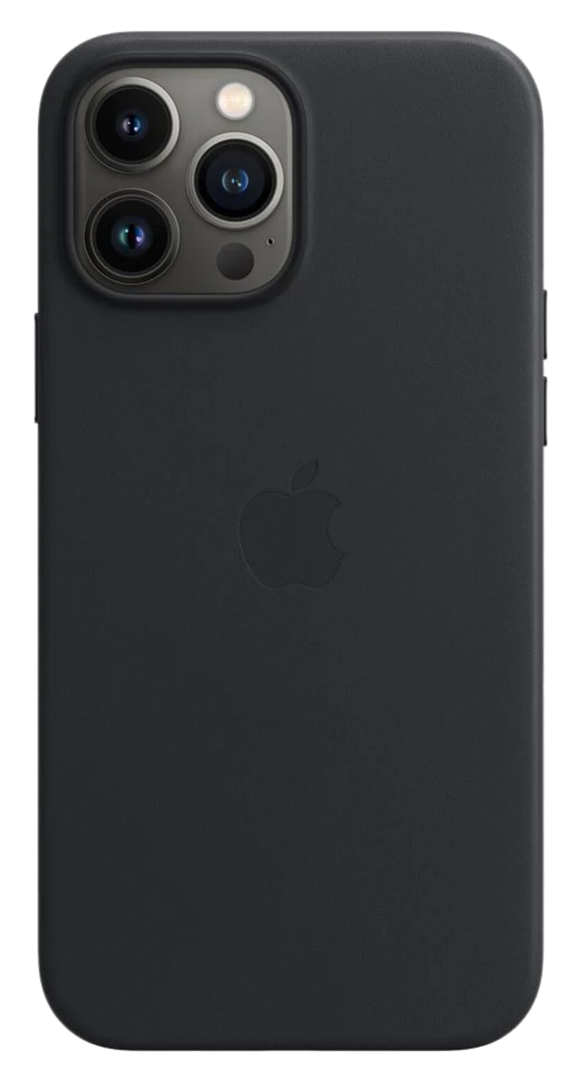 Apple Leder Case mit MagSafe (iPhone 13 Pro Max) schwarz - Onhe Vertrag
