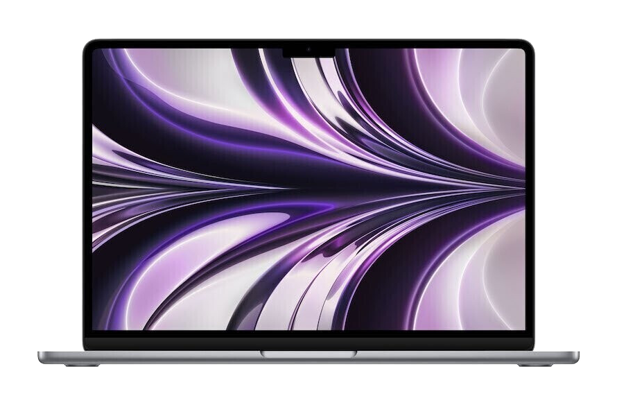 Apple MacBook Air 13" 2022 M2 8/512 GB SSD MLXX3 QWERTZ grau - Ohne Vertrag