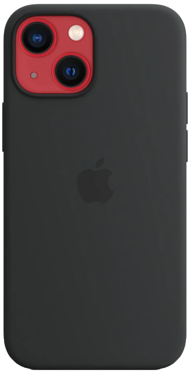 Apple Silikon Case mit MagSafe (iPhone 13 mini) schwarz - Ohne Vertrag