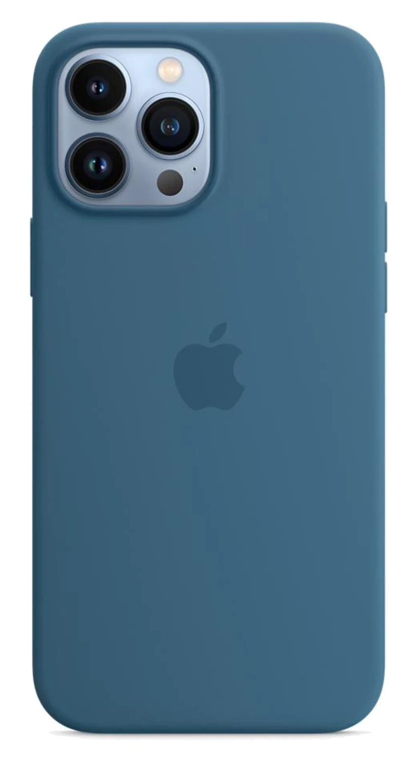 Apple Silikon Case mit MagSafe (iPhone 13 Pro Max) Eisblau - Onhe Vertrag
