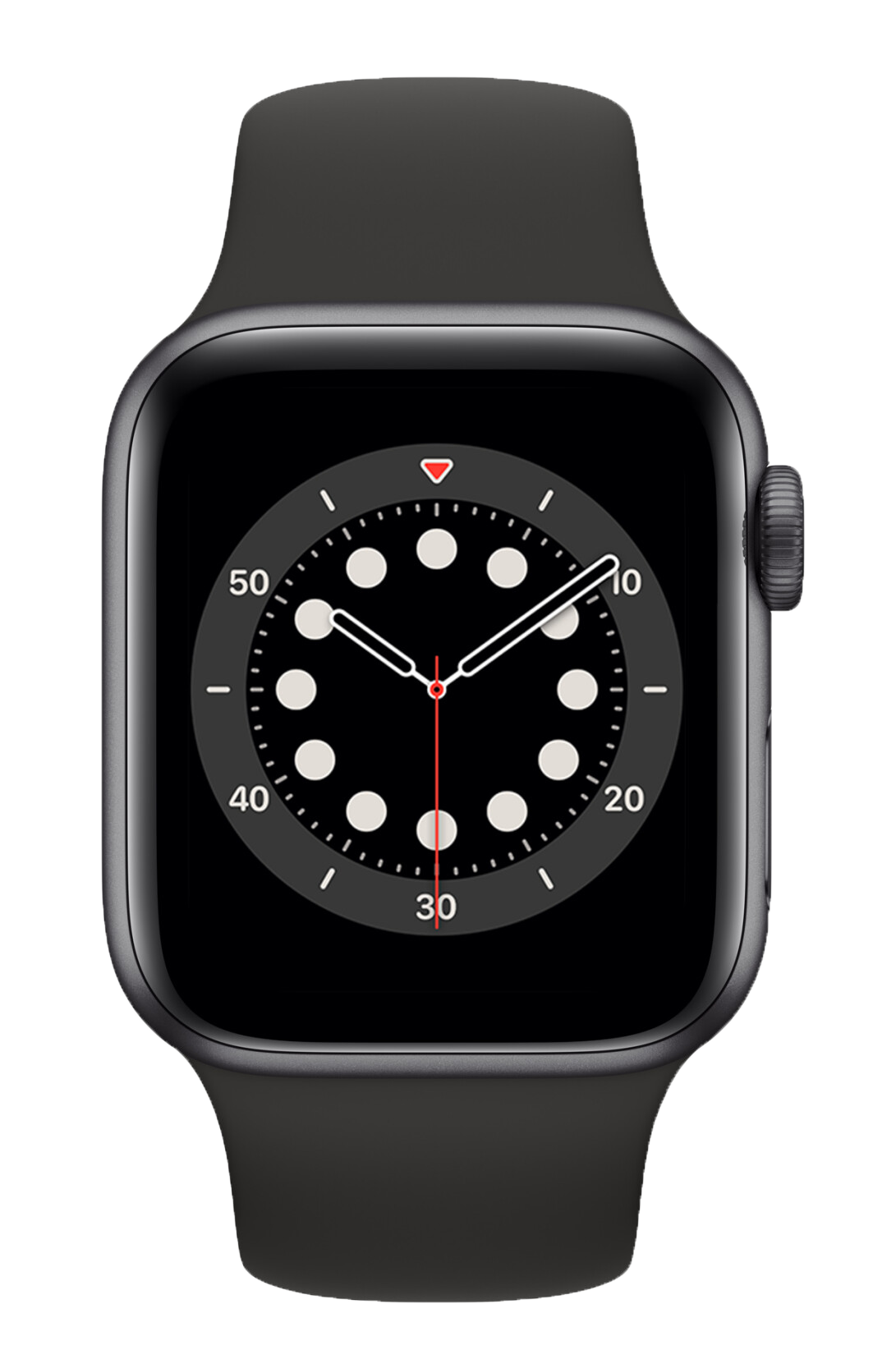 Apple Watch SE LTE Space Grau 44mm Sportarmband Schwarz MKT33 - Ohne Vertrag