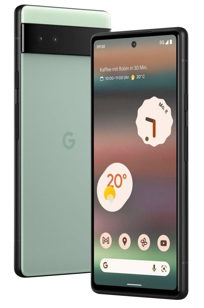 Google Pixel 6a 5G Dual-SIM grün- Onhe Vertrag