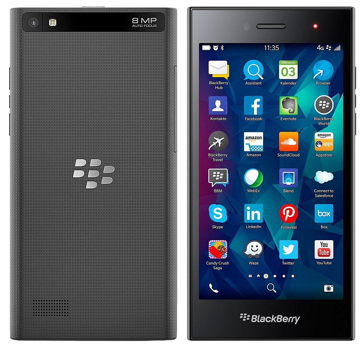 BlackBerry Leap grau - Ohne Vertrag
