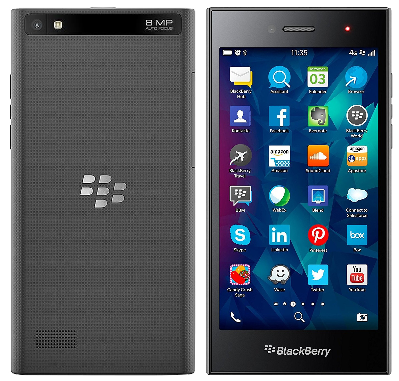 BlackBerry Leap grau - Ohne Vertrag