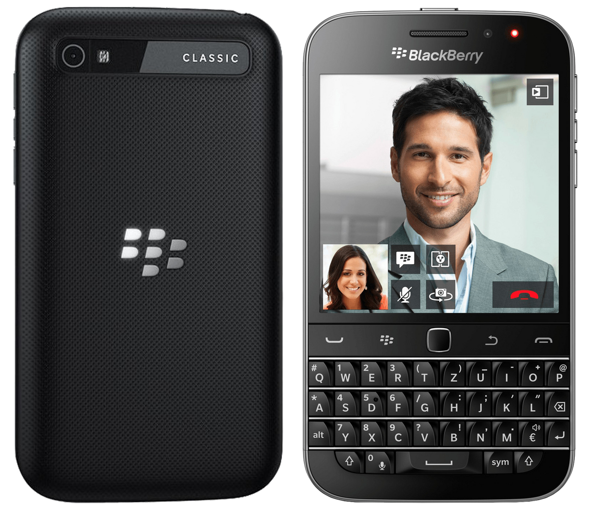Blackberry Classic Q20 schwarz - Ohne Vertrag