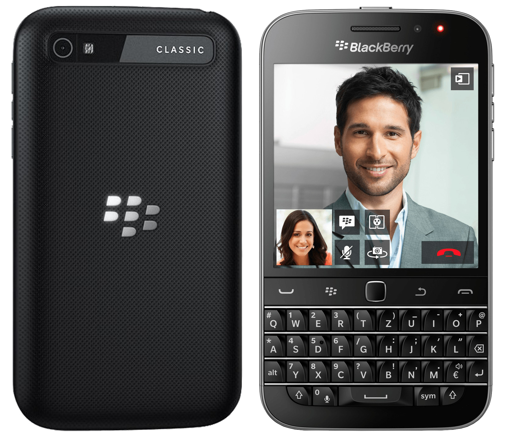 Blackberry Classic Q20 schwarz - Ohne Vertrag
