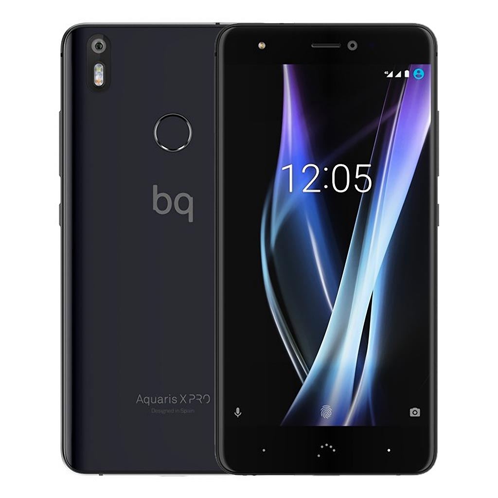 BQ Aquaris X Pro Dual-SIM schwarz - Ohne Vertrag