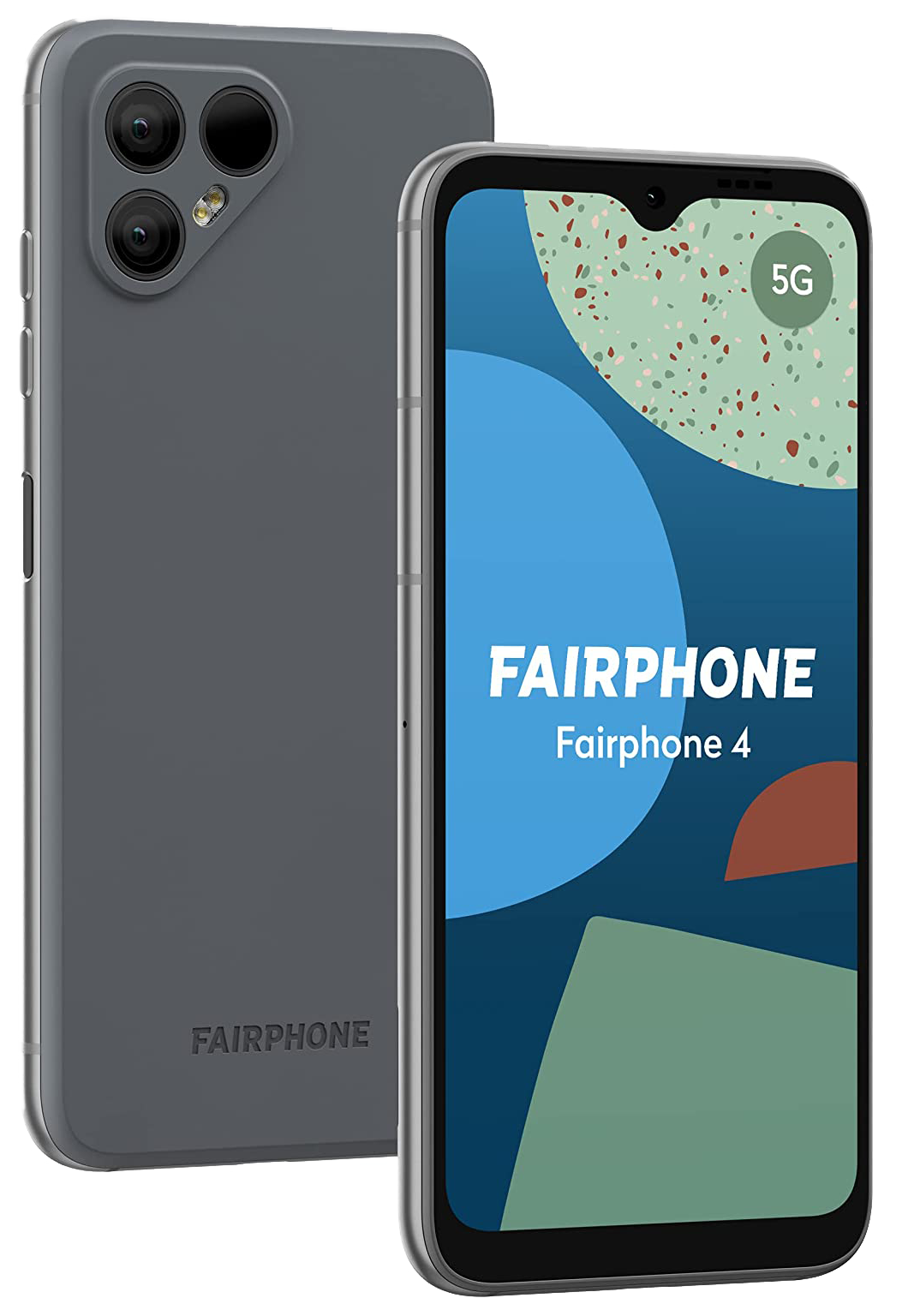 Fairphone 4 5G Dual-SIM grau - Onhe Vertrag