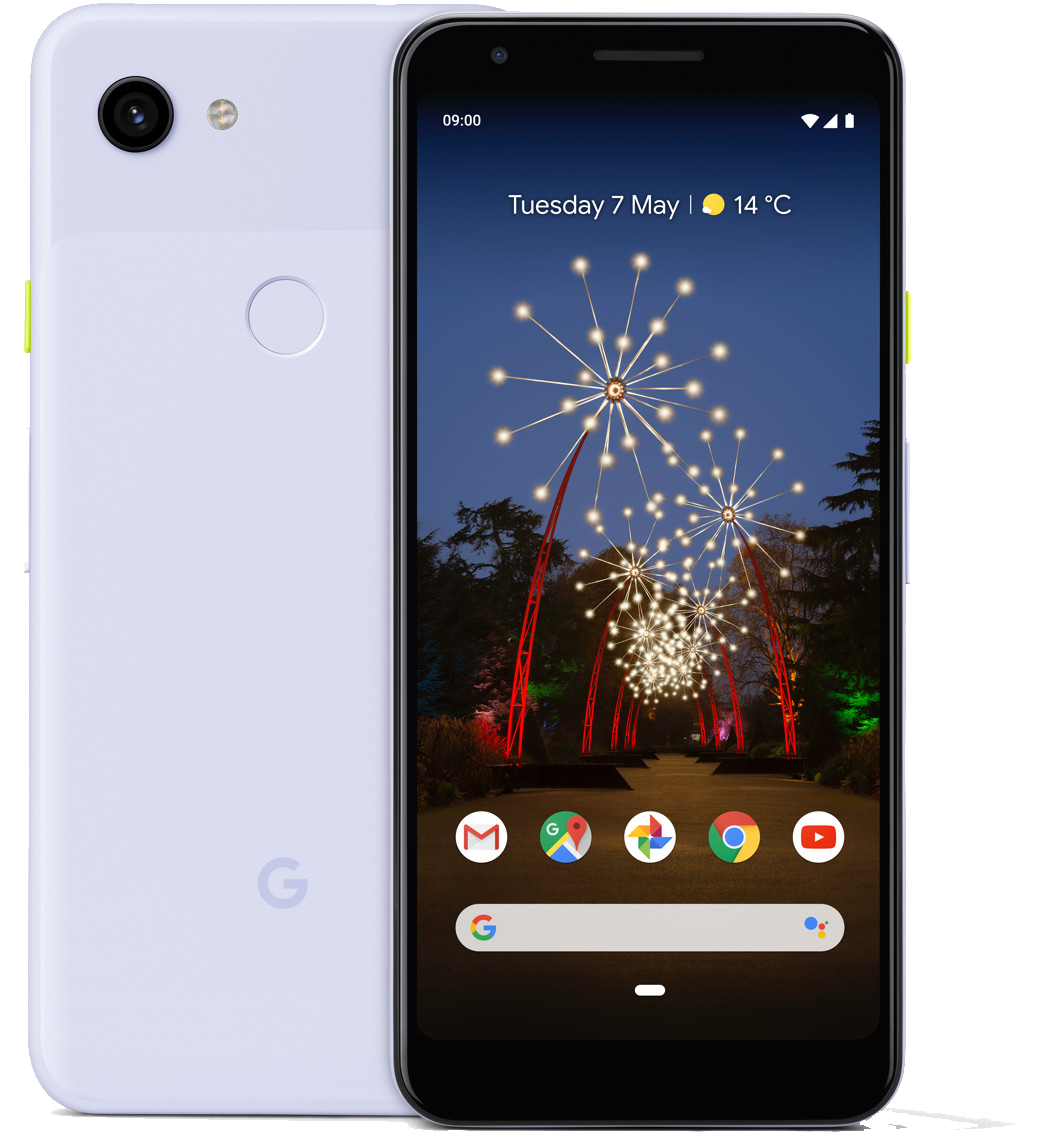 Google Pixel 3A Dual-SIM lila - Ohne Vertrag
