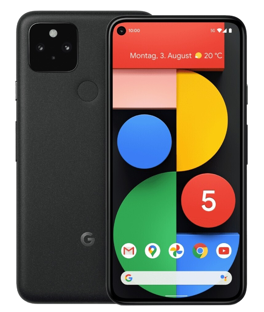Google Pixel 5 5G Dual-SIM schwarz - Ohne Vertrag