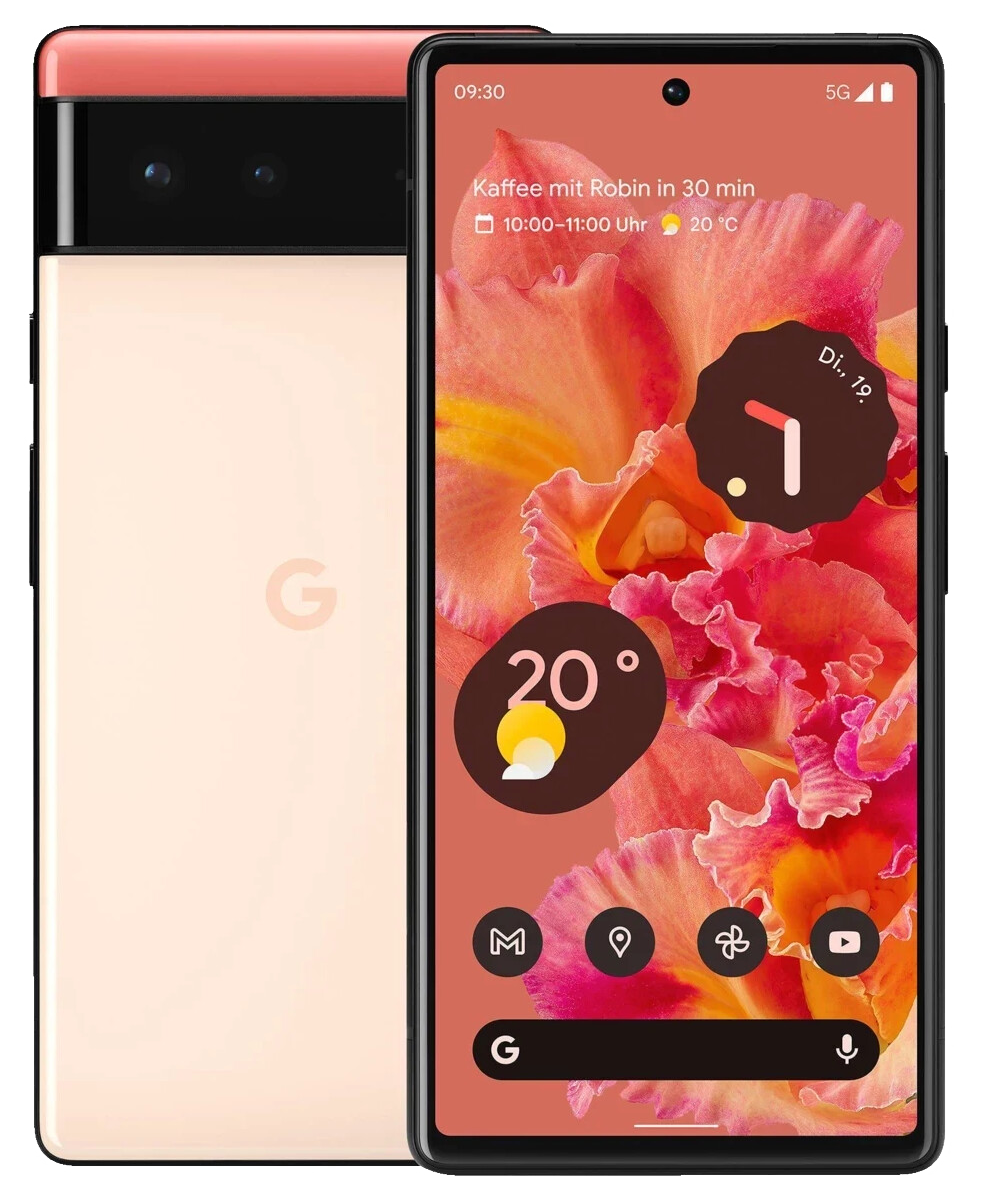 Google Pixel 6 5G Dual-SIM rosa - Ohne Vertrag