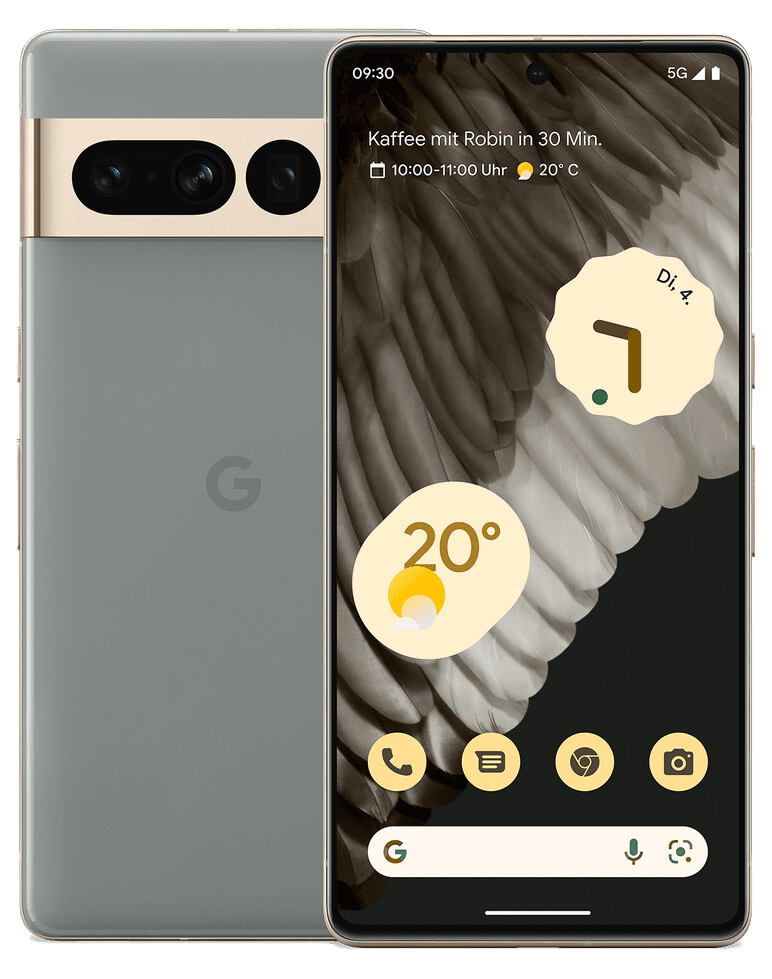 Google Pixel 7 Pro 5G Dual-SIM grün - Ohne Vertrag