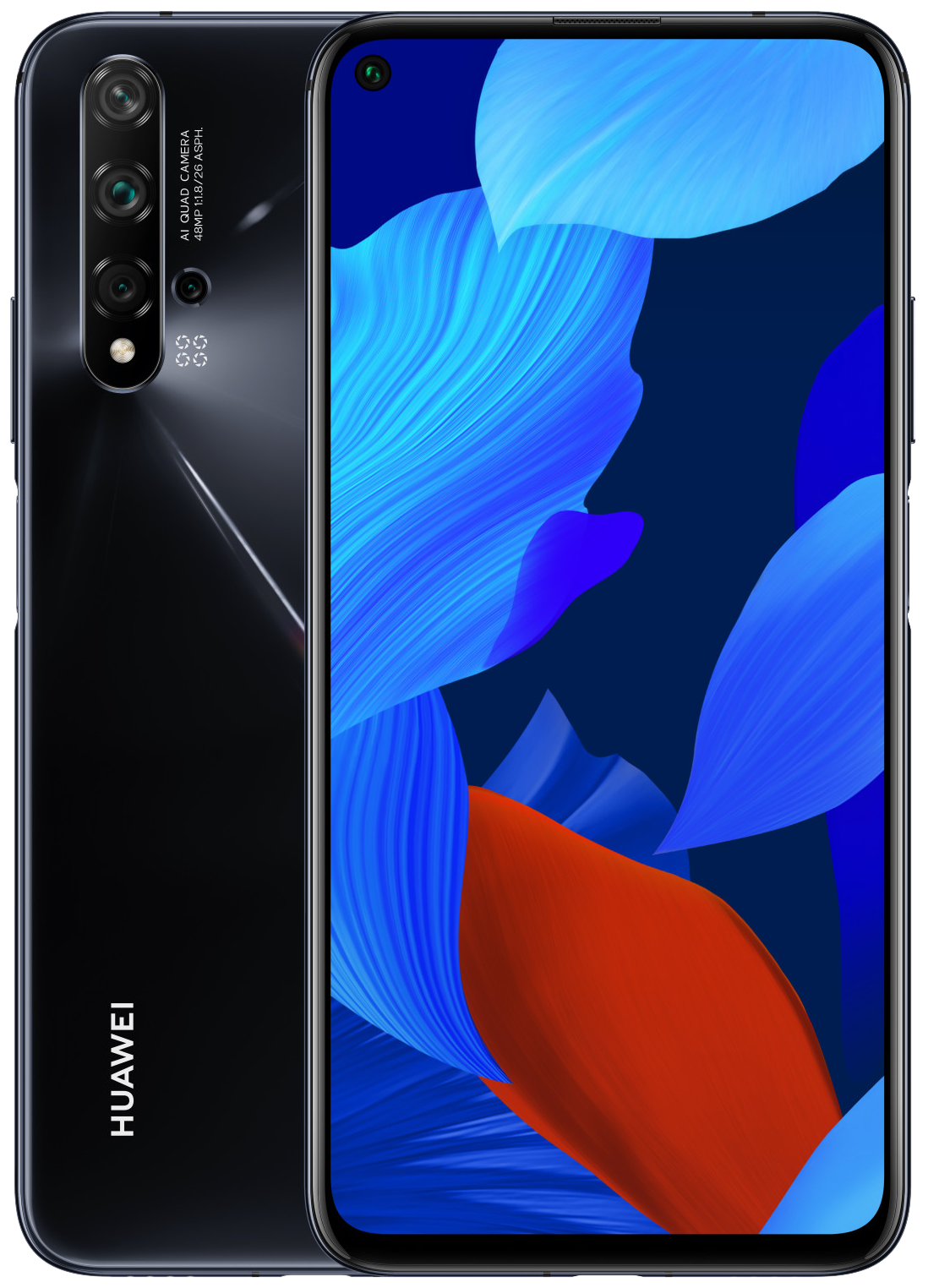 Huawei Nova 5T Dual-SIM 128 GB schwarz - Ohne Vertrag