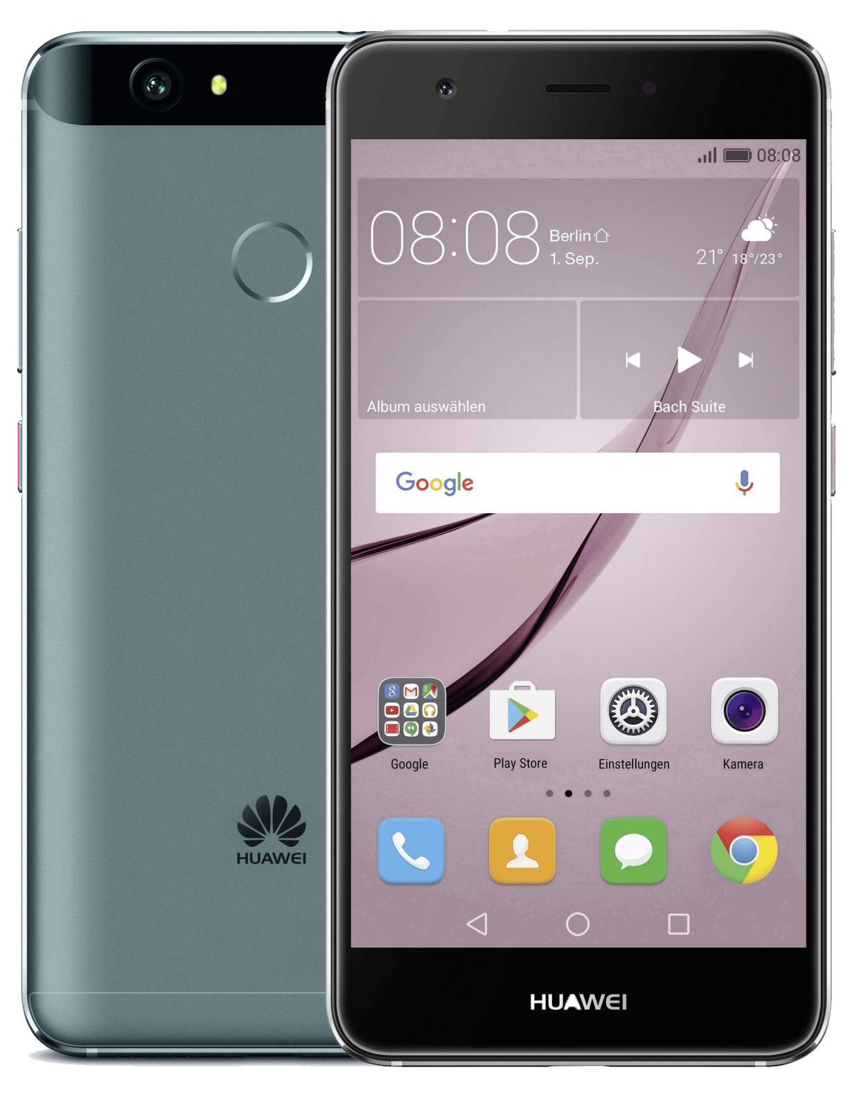Huawei Nova Single-SIM grau - Ohne Vertrag