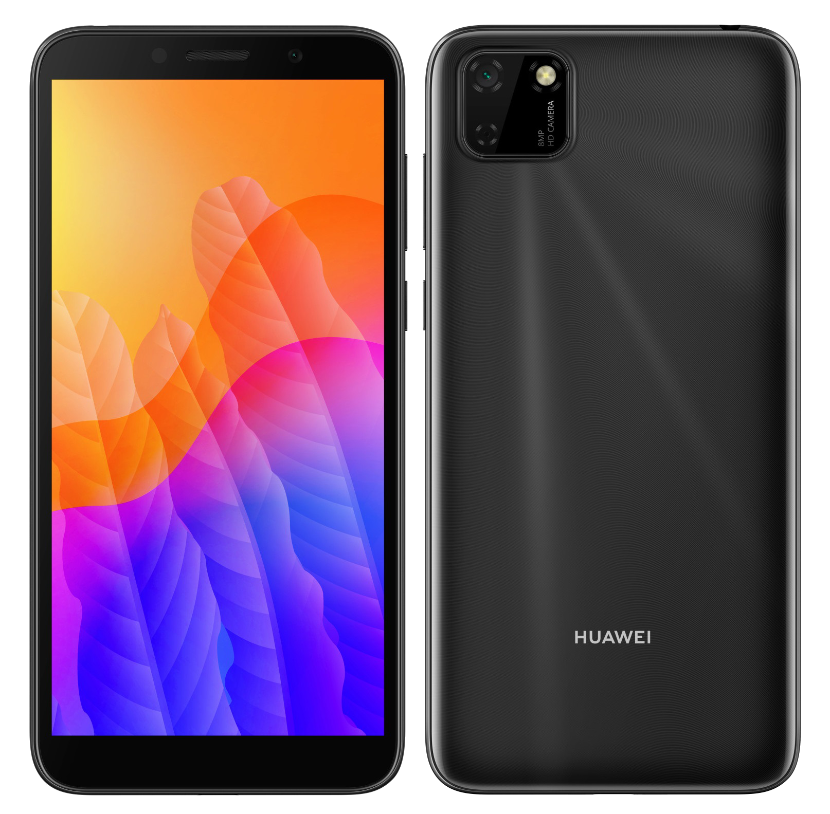 Huawei Y5p Dual-SIM schwarz - Onhe Vertrag