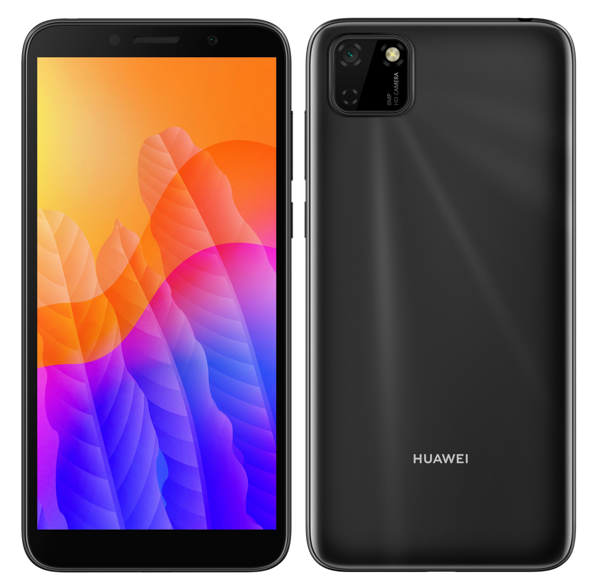 Huawei Y5p Dual-SIM schwarz - Onhe Vertrag