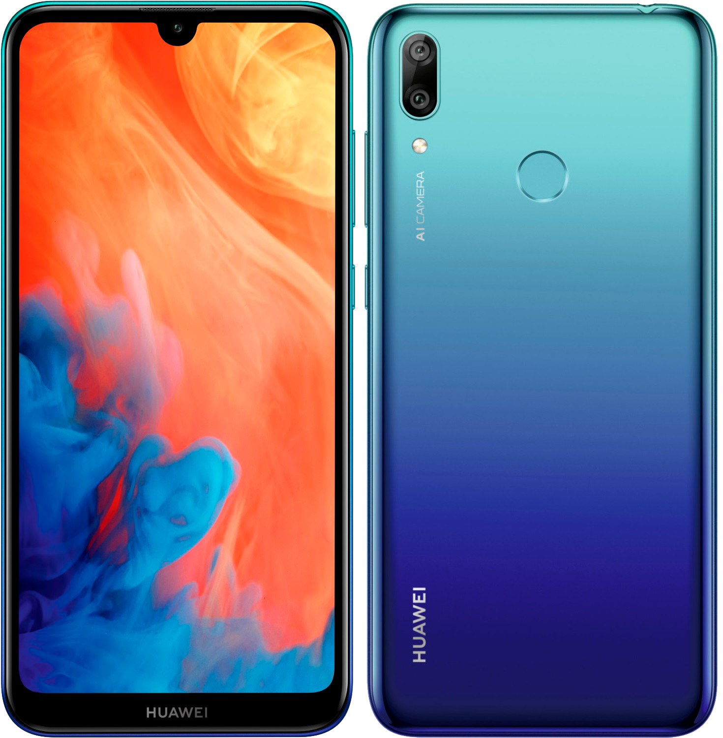 Huawei Y7 (2019) blau - Ohne Vertrag