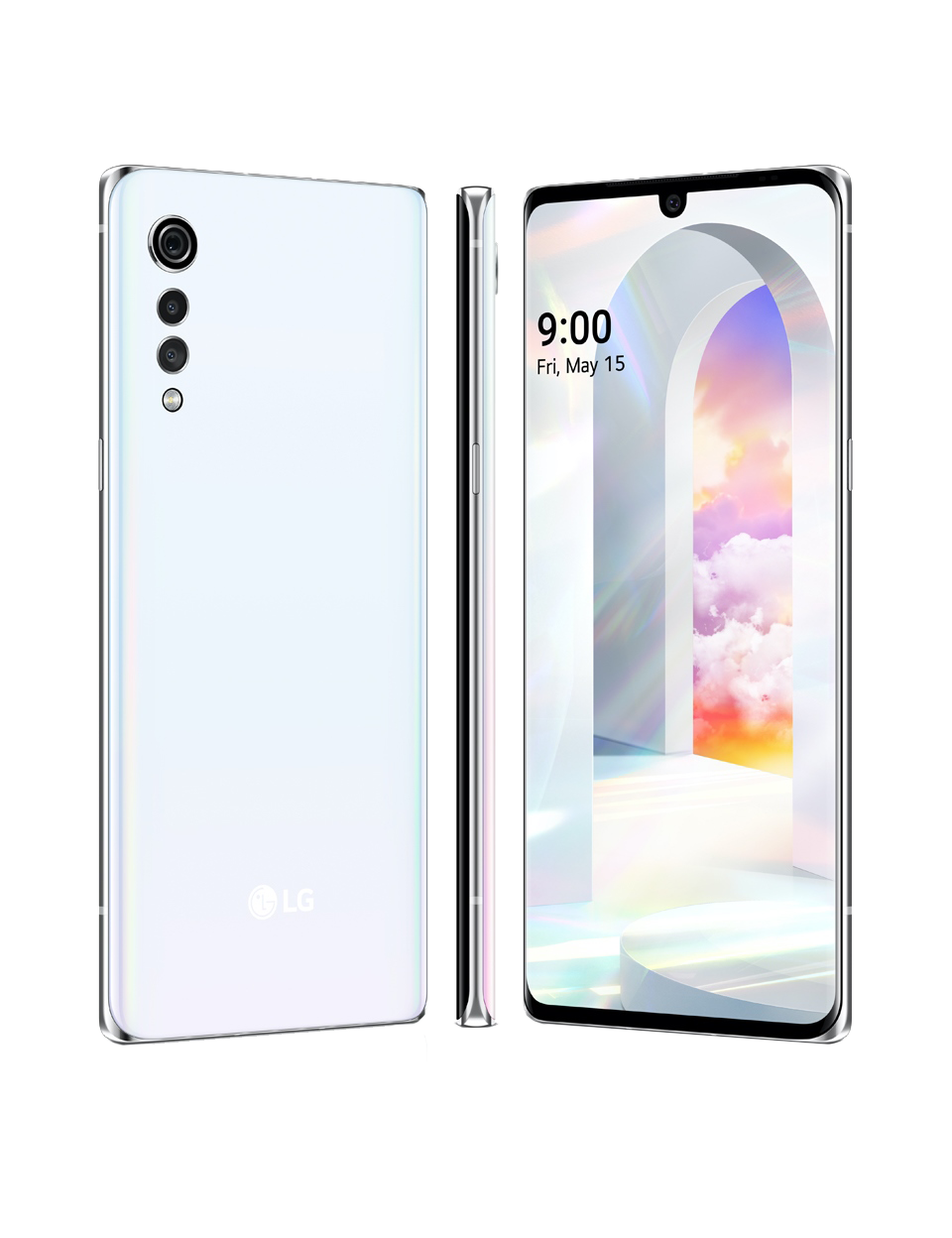 LG Velvet 5G Dual-SIM weiß - Ohne Vertrag