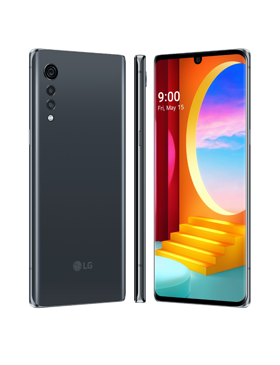 LG Velvet 5G Dual-SIM grau - Ohne Vertrag