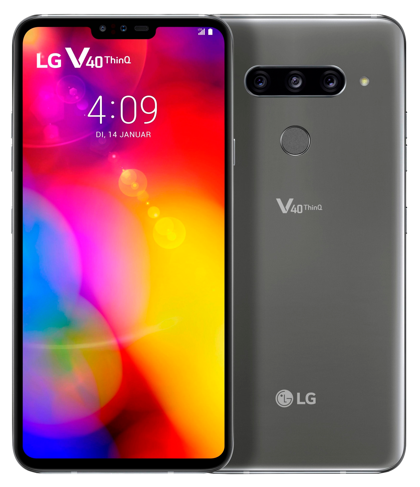 LG V40 Dual-SIM grau - Ohne Vertrag