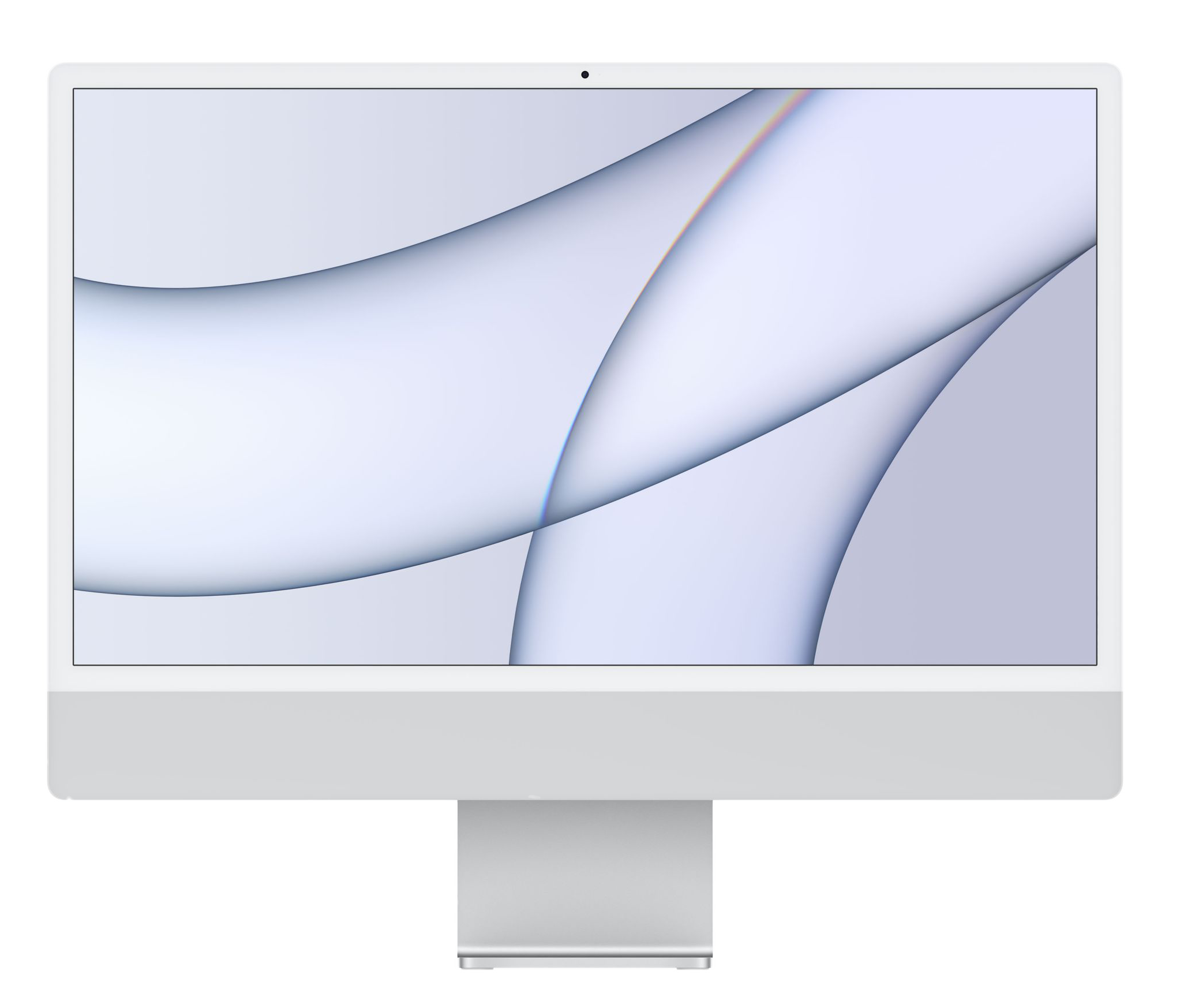Apple iMac 24" 4,5k M1 8 Core 8GB RAM 256 GB SSD silber - Onhe Vertrag