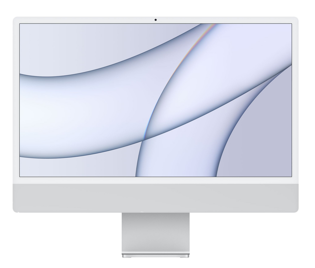 Apple iMac 24" 4,5k M1 8 Core 8GB RAM 256 GB SSD silber - Onhe Vertrag