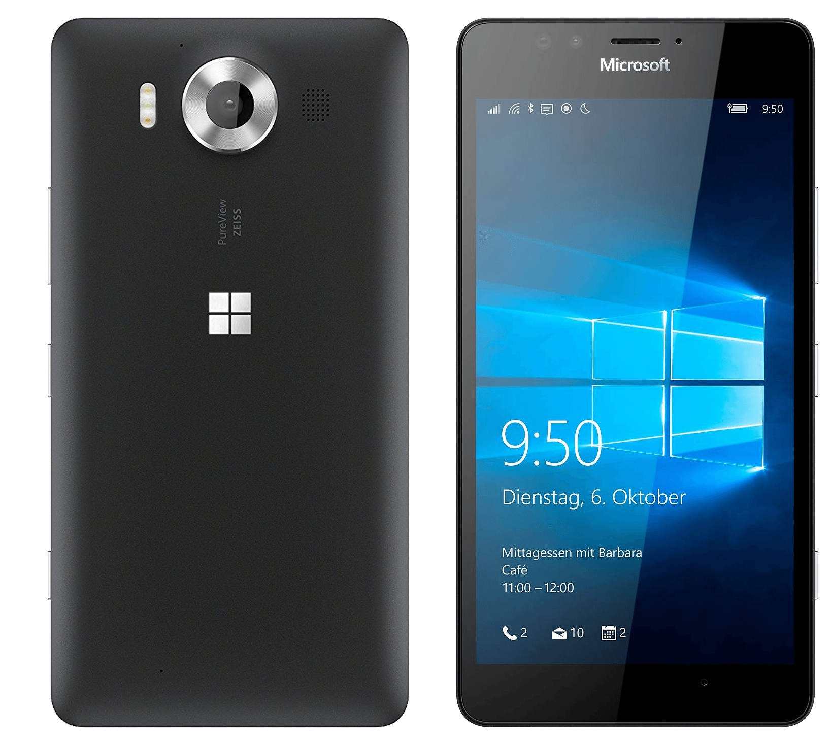 Microsoft Lumia 950 schwarz - Ohne Vertrag