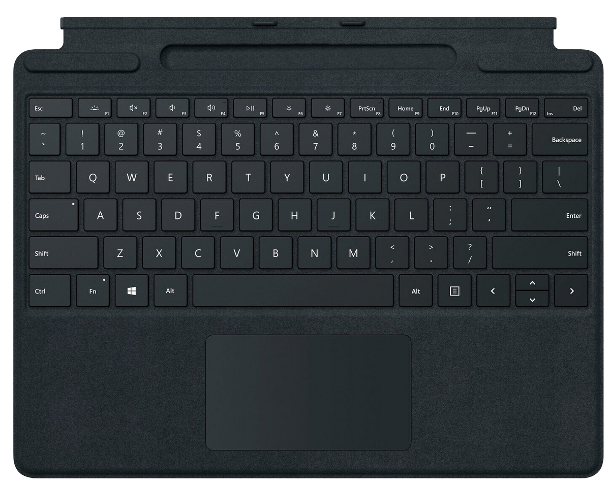 Microsoft Surface Pro X Signature Keyboard + Slim Pen Bundle schwarz (DE) schwarz - Ohne Vertrag