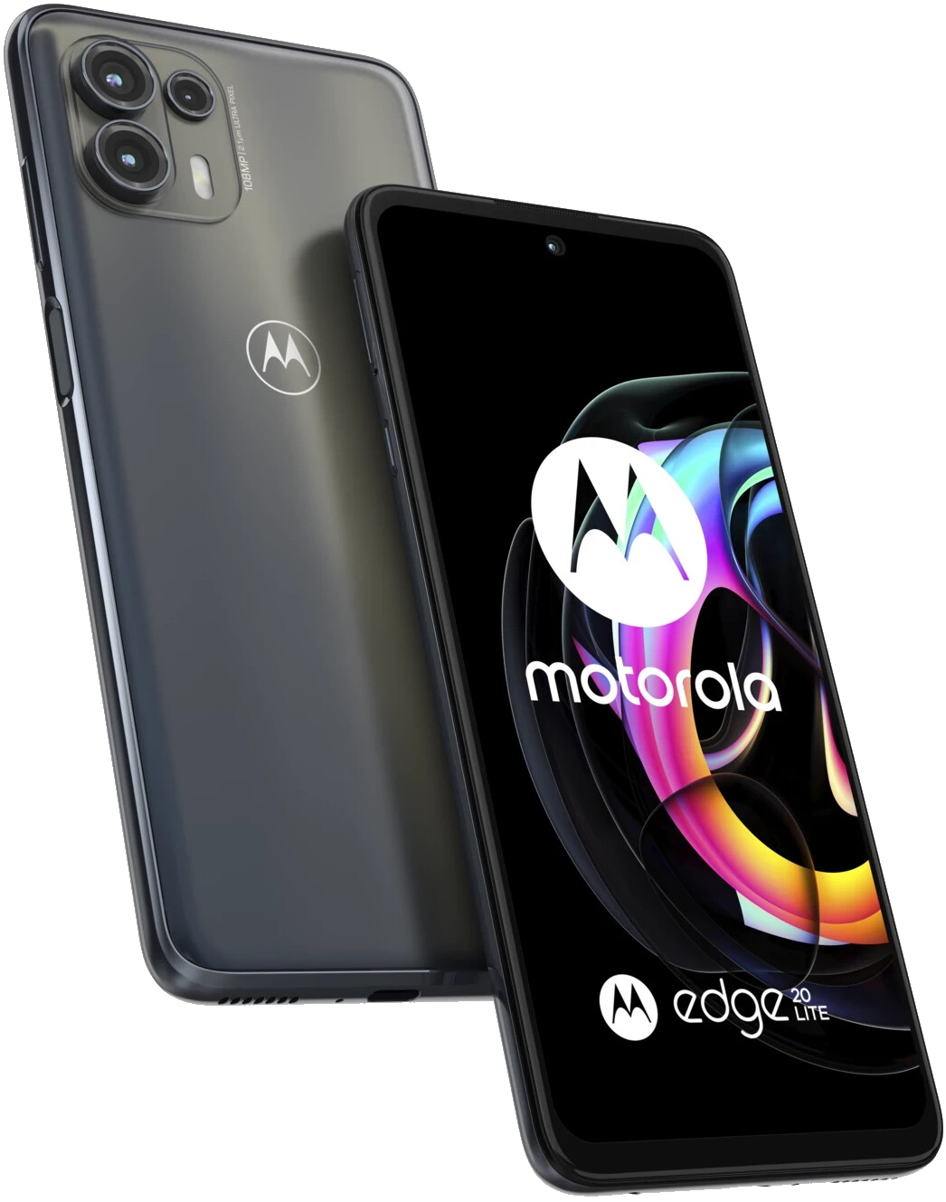 Motorola Edge 20 Lite 5G grau - Onhe Vertrag