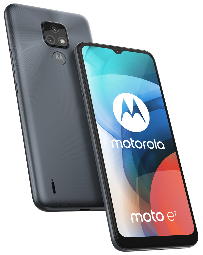 Motorola Moto E7 Dual-SIM grau - Ohne Vertrag