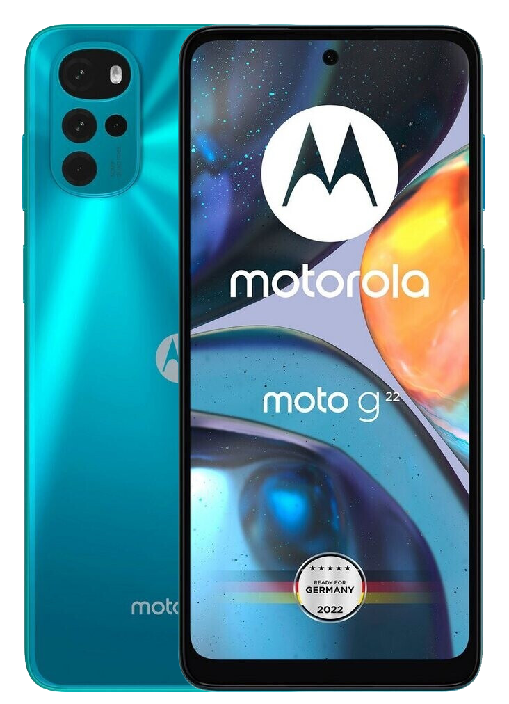 Motorola Moto G22 Dual-SIM blau - Ohne Vertrag