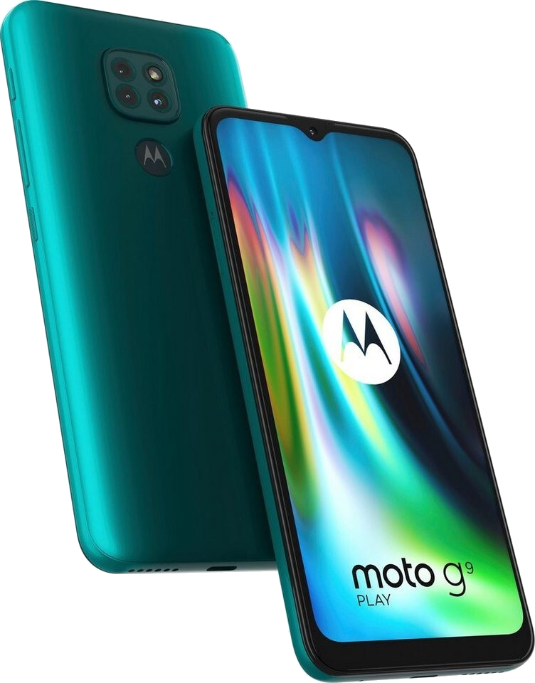 Motorola Moto G9 Play grün - Onhe Vertrag