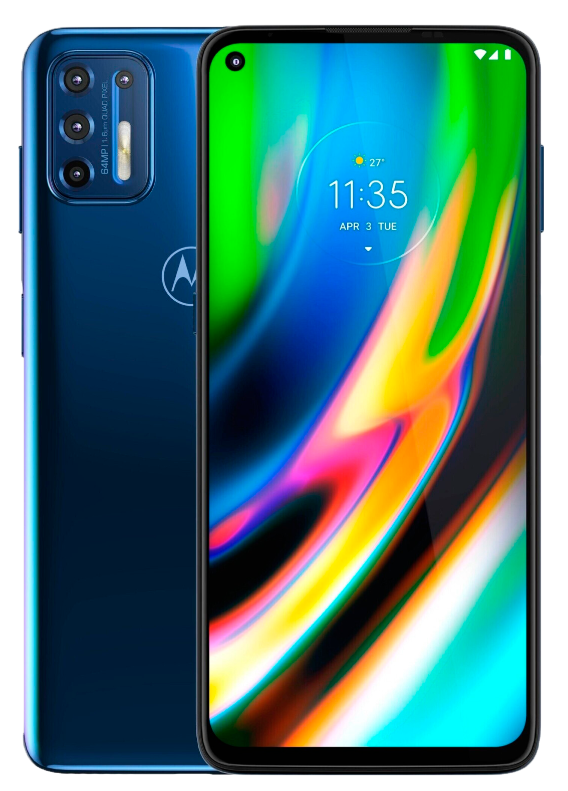 Motorola Moto G9 Plus blau - Ohne Vertrag
