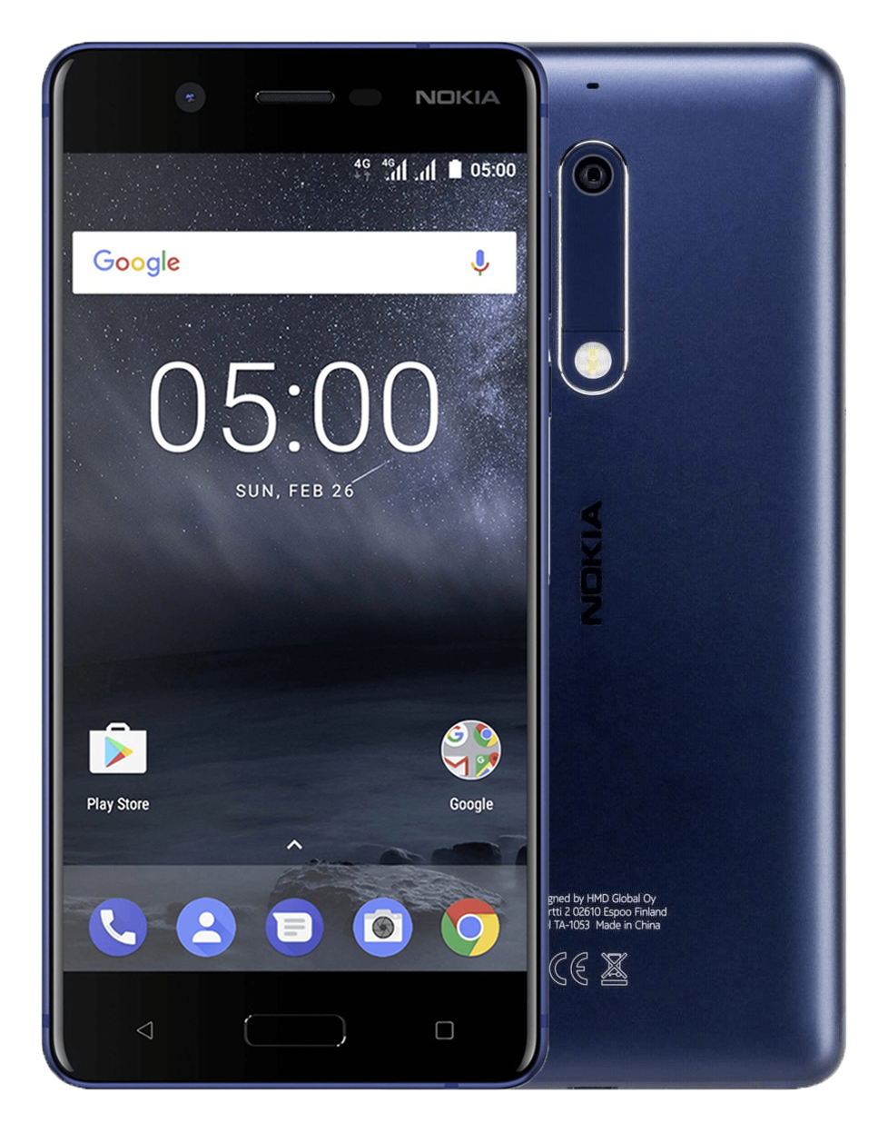 Nokia 5 Dual-SIM blau - Ohne Vertrag